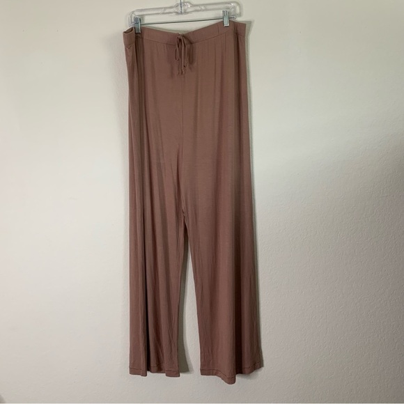 SKIMS Pants - Skims Womens lounge pajama drawstring pants In sienna brown XL